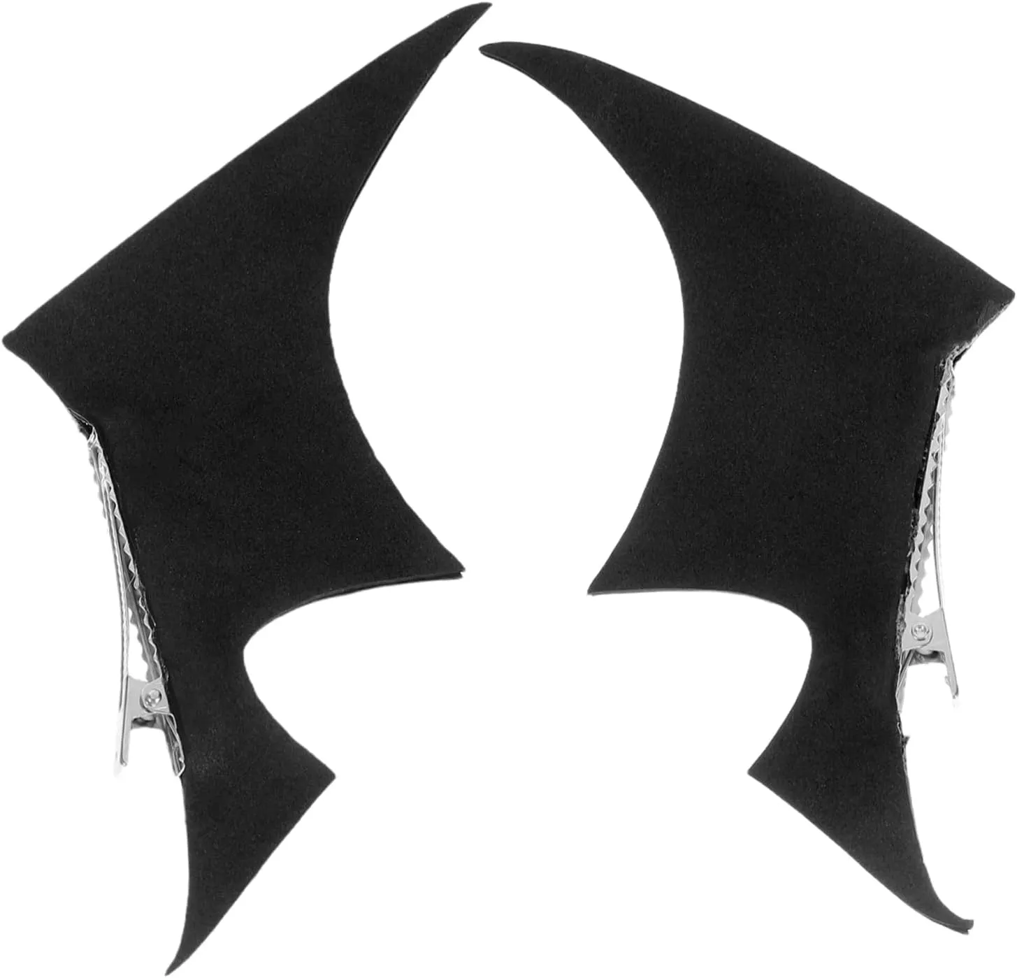 1 Pair Devil Wing Hair Clips for Gothic Style Lightweight Hair Accessories for Daily Wear Parties Cosplay Unique Present Idea for Halloween Gothic Fashion Lovers