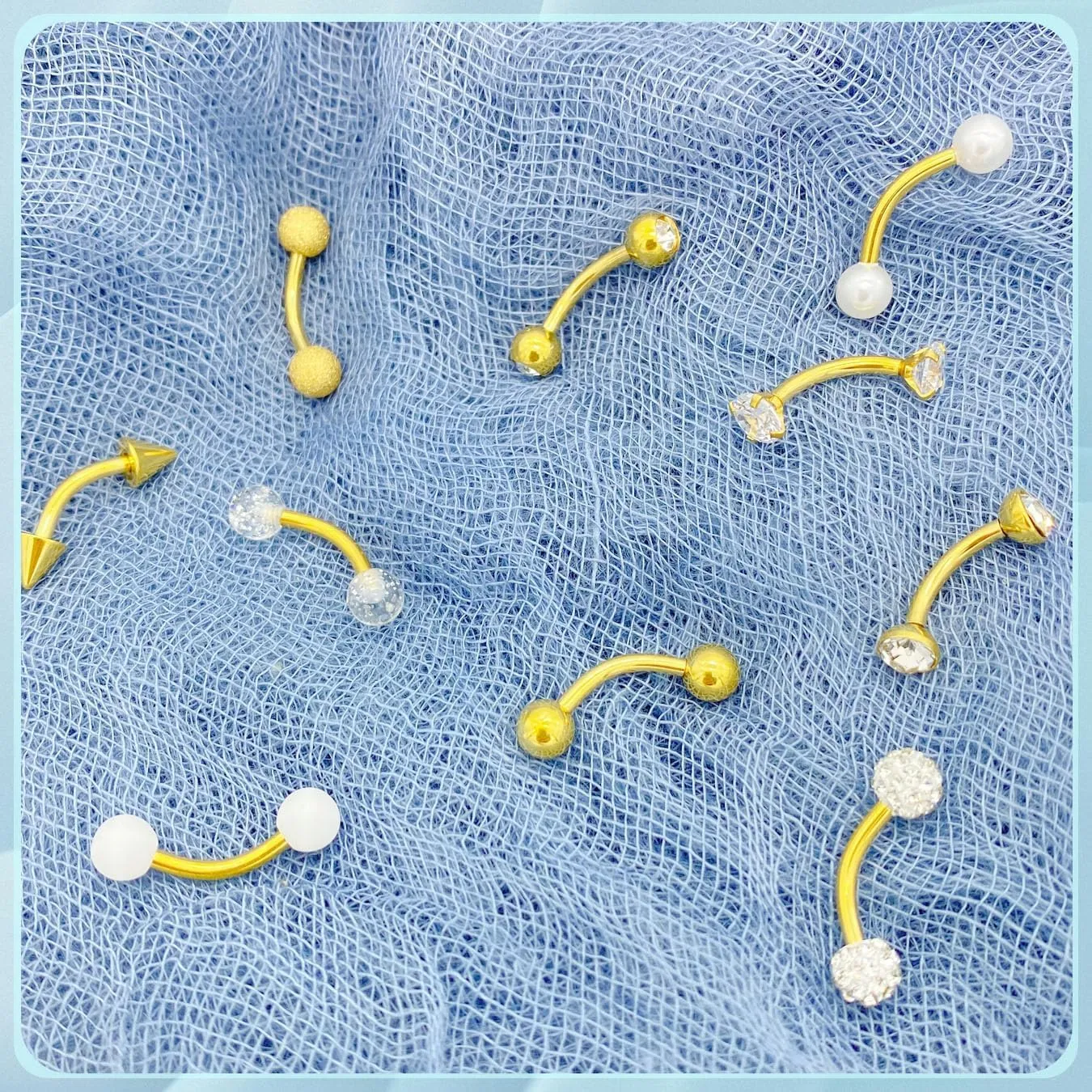10Pcs 14G 316L Stainless Steel Small Belly Button Rings for Women Tiny Simple Internally Threaded Surgical Steel Hypoallergenic Navel Rings CZ Eyebrow Lip Daith Rook Piercing Jewelry 8-14MM