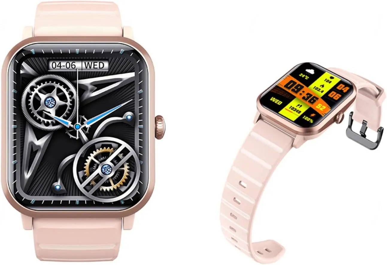 2025 Smart Watch - Heart Rate 1.9" Watches for Men Smart Notifications Fashion Companion F330702,Pink