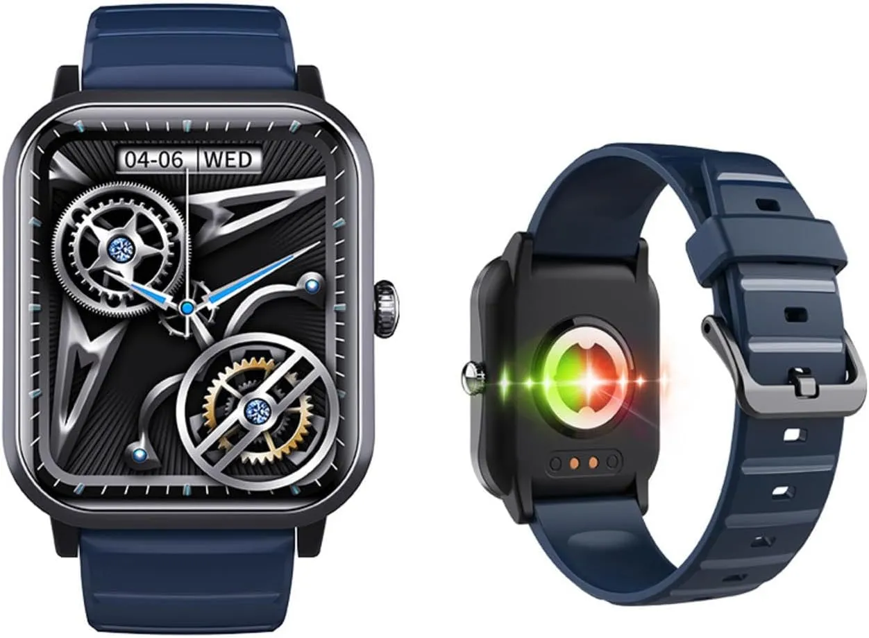 2025 Watches for Men - Heart Rate 1.9" Vital Watch Health Watch Fashion Companion F330604,Blue
