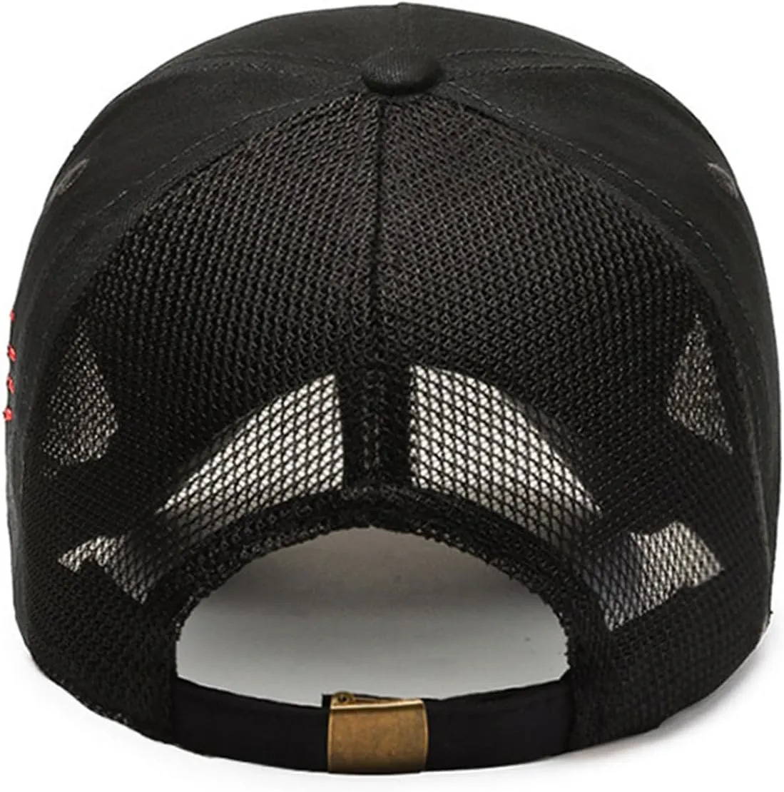 5 Panels High Crown Baseball Cap for Men Casual Cotton Letter Embroidery Snapback Caps Trucker Hats Wide Brim Sun Hats Q1036