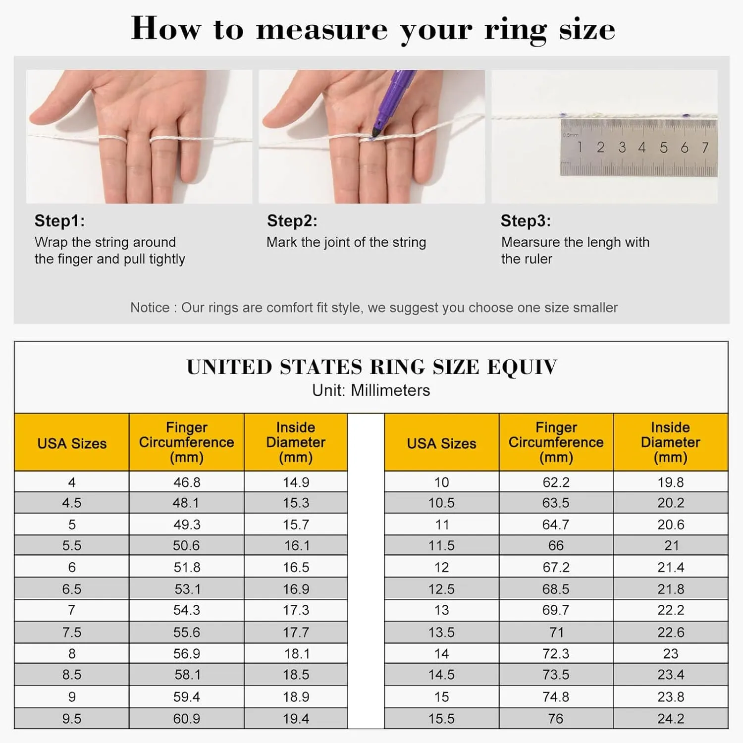 8mm Men's Tungsten Ring Engagement Wedding Ring, Red and Gold Inlay, Black Shiny, Size 7-14, Comes with Gift Box