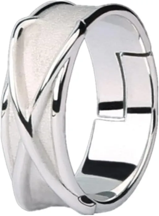 Anime Super Black GK Time Rings 925 Sterling Silver Finger Ring Earring