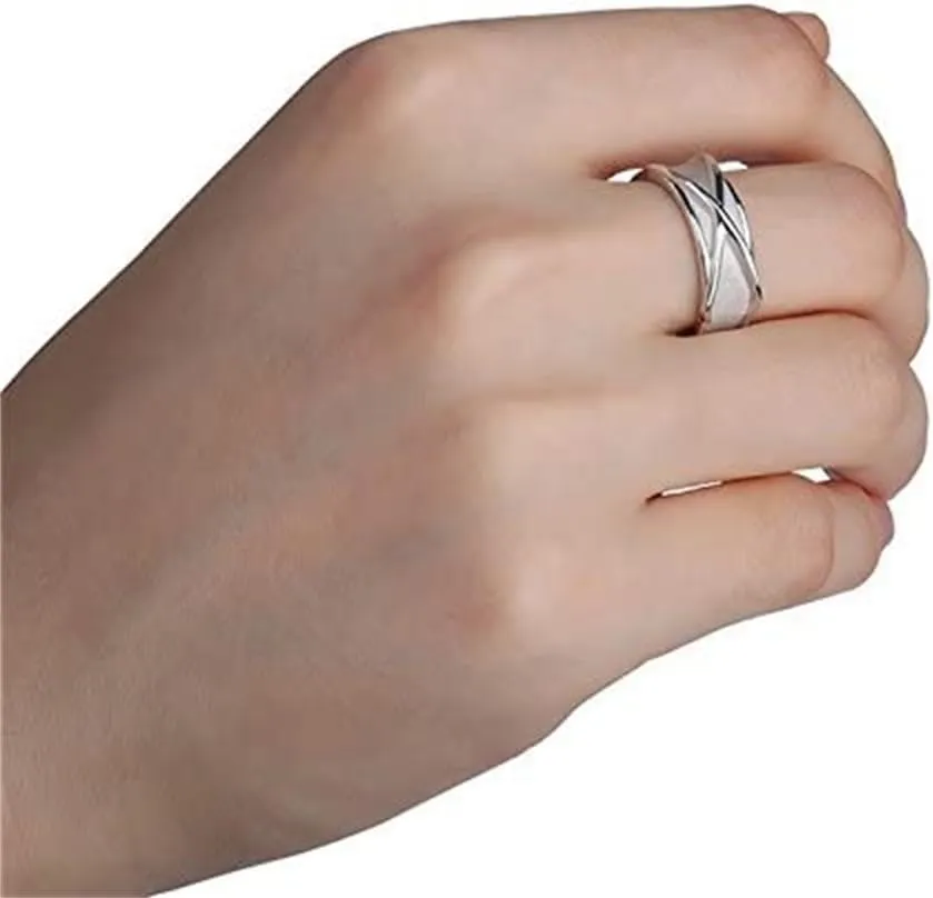 Anime Super Black GK Time Rings 925 Sterling Silver Finger Ring Earring