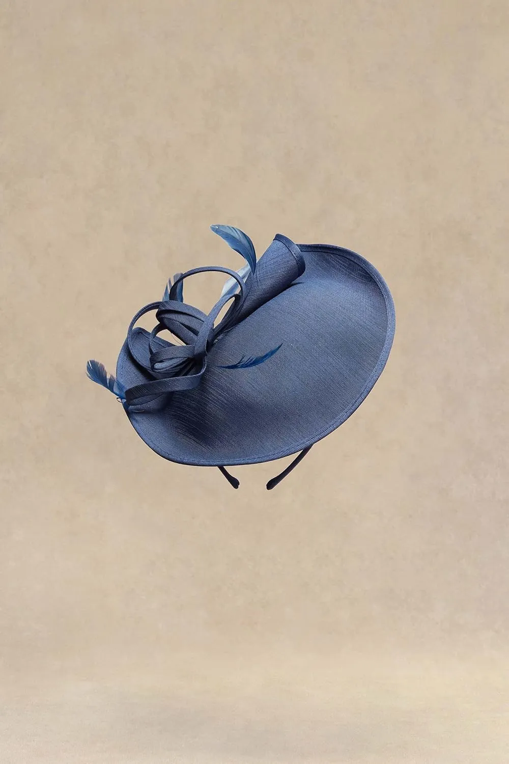 BABEYOND Derby Hats for Women - Fascinators Tea Party Hats Headband Wide Brim Fascinator Wedding Cocktail Feathers Headwear