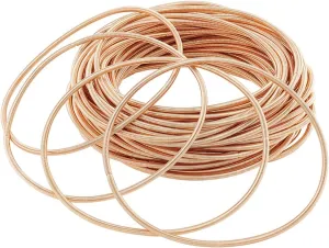BENECREAT Guitar String Bracelets, Stainless Steel Coil Bracelets for Daily Wear, Parties, Birthdays, Weddings