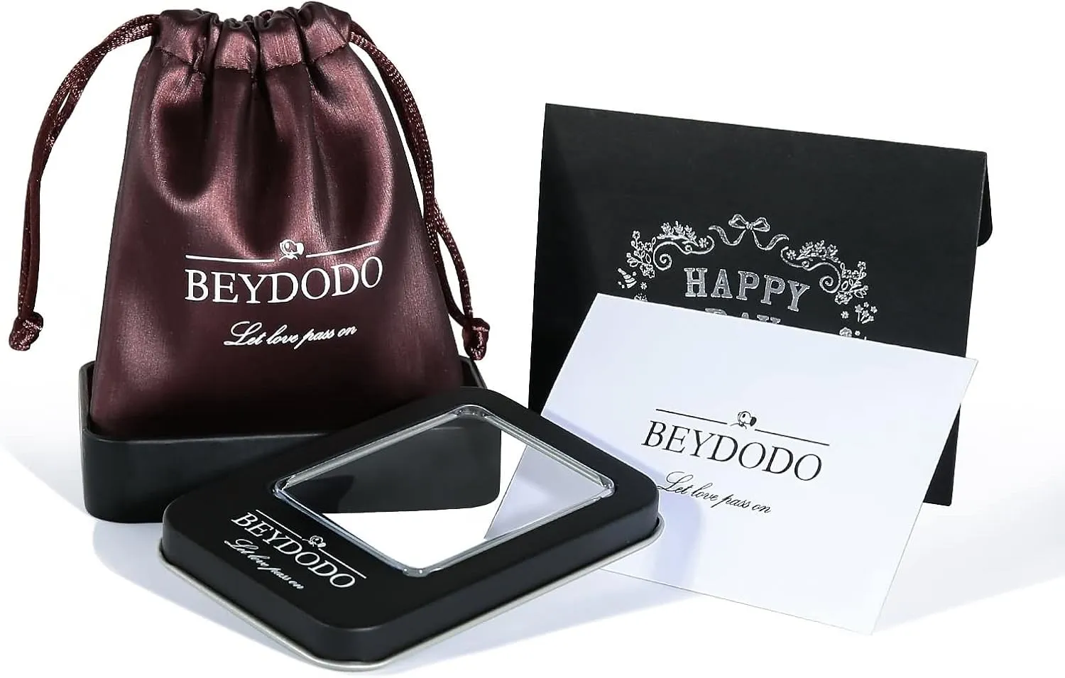Beydodo 925 Silver Rings Custom Adjustable Sun and Moon Matching Rings Engraved I Love You Couples Rings Wedding