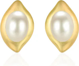 Big Chunky Gold Earrings for Women, Trendy Vintage 14K Gold Plated Black Cubic Zirconia Enamel Stud Statement Earrings Dupes Jewelry for Women Gifts for Her