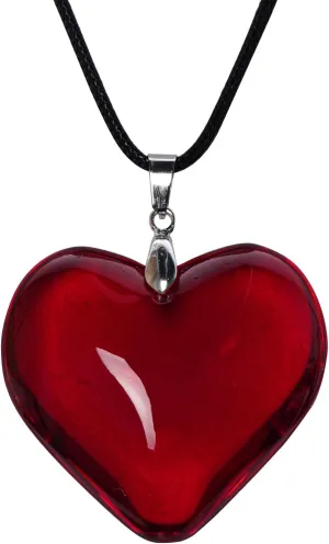 choyaxo Puffy Heart Choker Necklace Adjustable Trendy Jewelry for Women