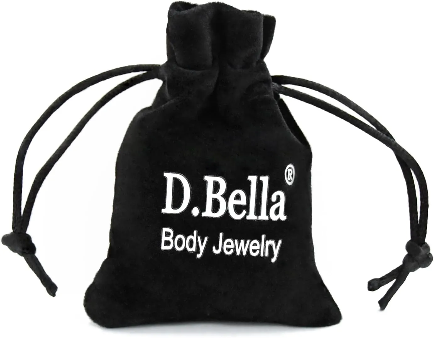 D.Bella 20G Fake Piercing Jewelry Hoop for Faux Lip Septum Nose Ring Set,8mm