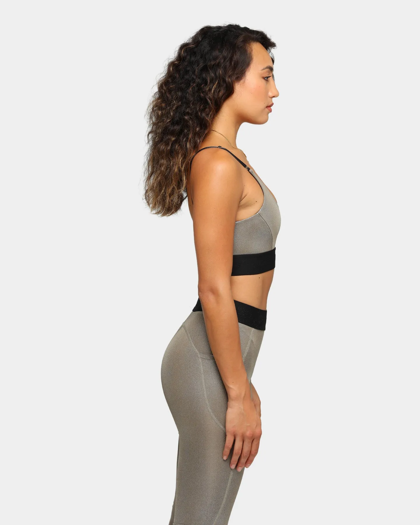 Dead Sport Women's Phantom Crop Gold/Black/Gold