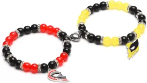 Deadpool and Wolverine Best Friend Matching Bracelets For Soulmate Boyfriend Girlfriend,Friendship Bracelets for Couples BFF Bestie, Cute Bracelets Gifts To Daughter Sister
