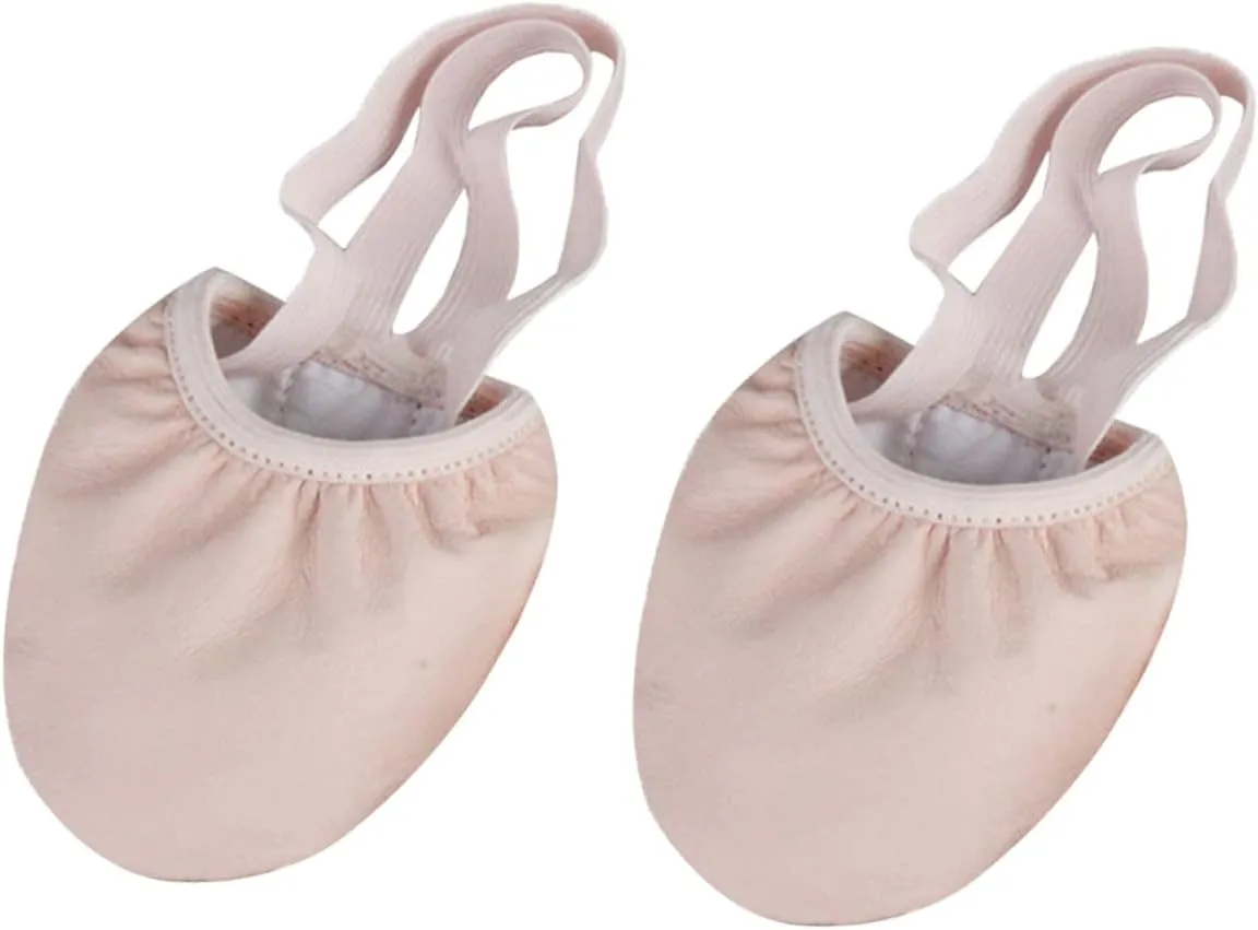 Elastic Band Women's Ballet Shoes Comfortable Half Sole Dance Shoes for Yoga Folk Modern Ballroom Jazz Size 36