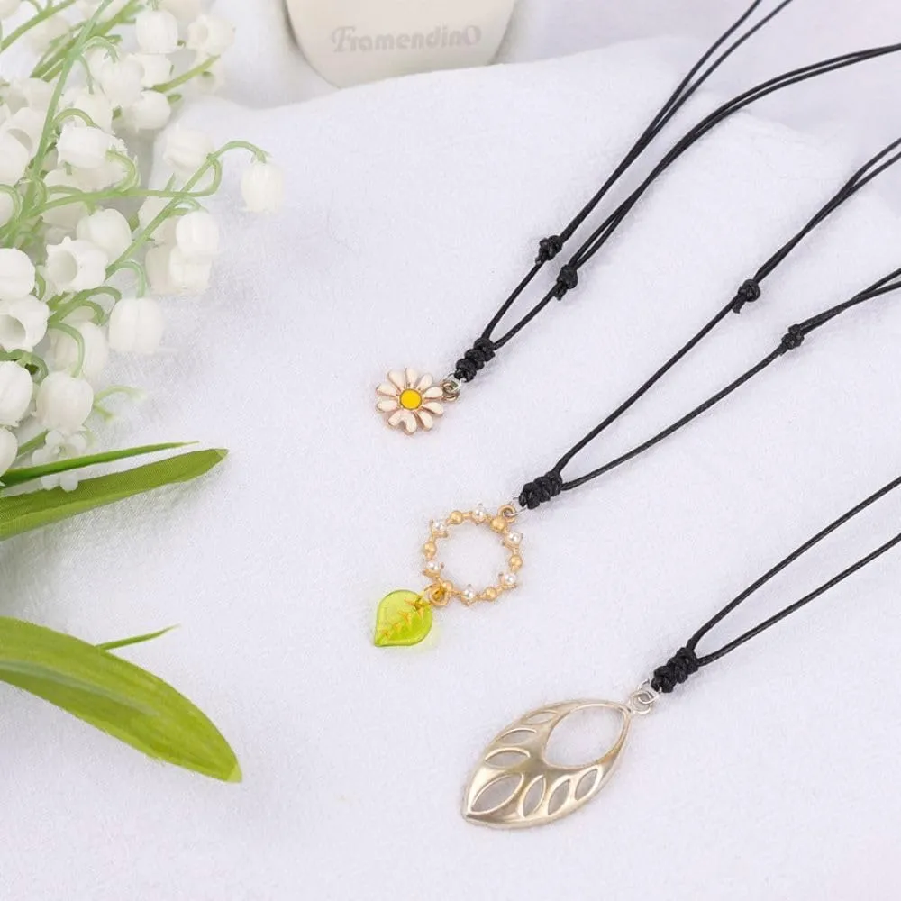 Framendino, Adjustable Necklace Cord for Pendants Necklace Adjustable Rope With Metal Ring for Women Men
