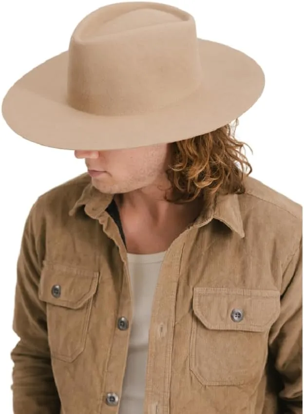 Gigi Pip NBT (Next Best Thing) Wide Brim Triangle Crown