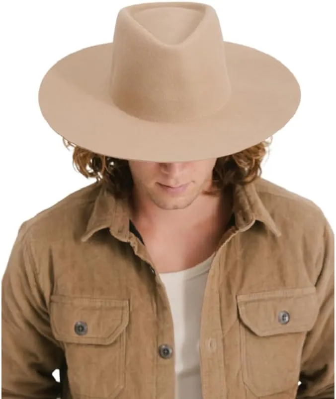 Gigi Pip NBT (Next Best Thing) Wide Brim Triangle Crown
