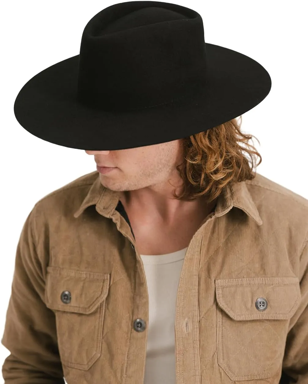 Gigi Pip NBT (Next Best Thing) Wide Brim Triangle Crown