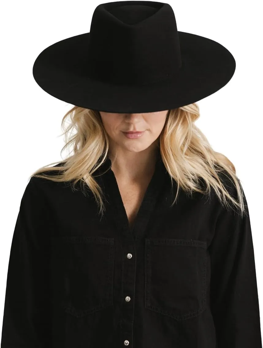 Gigi Pip NBT (Next Best Thing) Wide Brim Triangle Crown