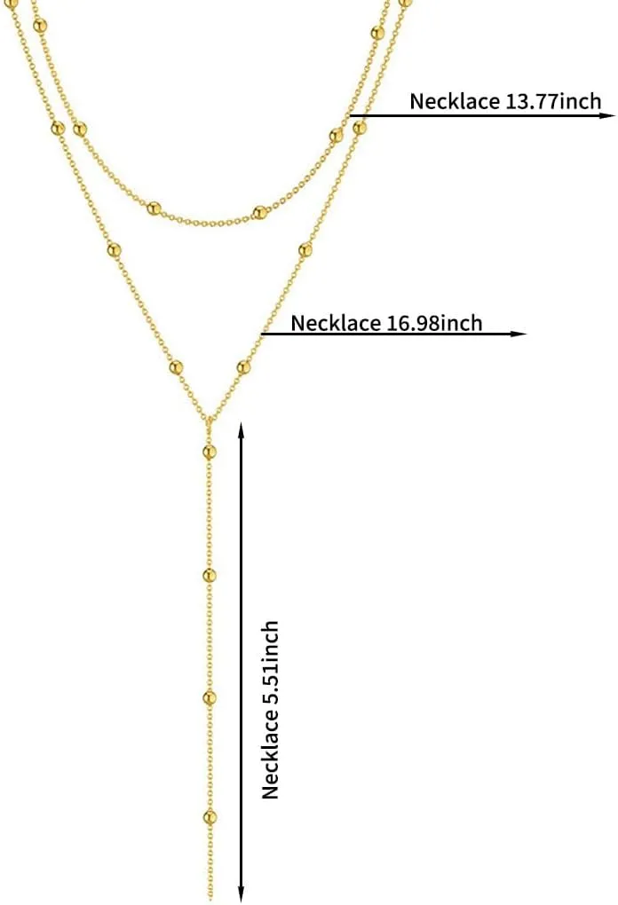 Gold Silver Cross Necklace Stack For Women Chain Necklaces Set Simple Dainty Diamond Jewelry Gift