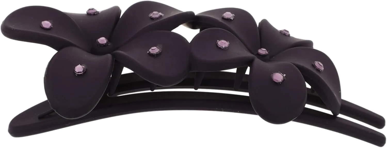 Homoyoyo Flower Shaped Hair Claw Clip for Thin Hair for Women Versatile Flower Design for Everyday Wear and Special Occasions Easy to Use and Multi Functional