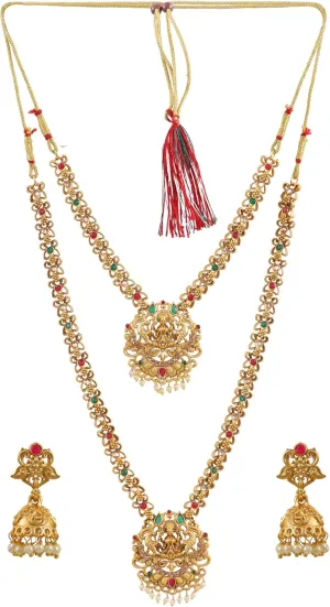 Indian Ethnic Antique Traditional Pearl Gold Plated Wedding Kundan Choker Necklace Jewelry