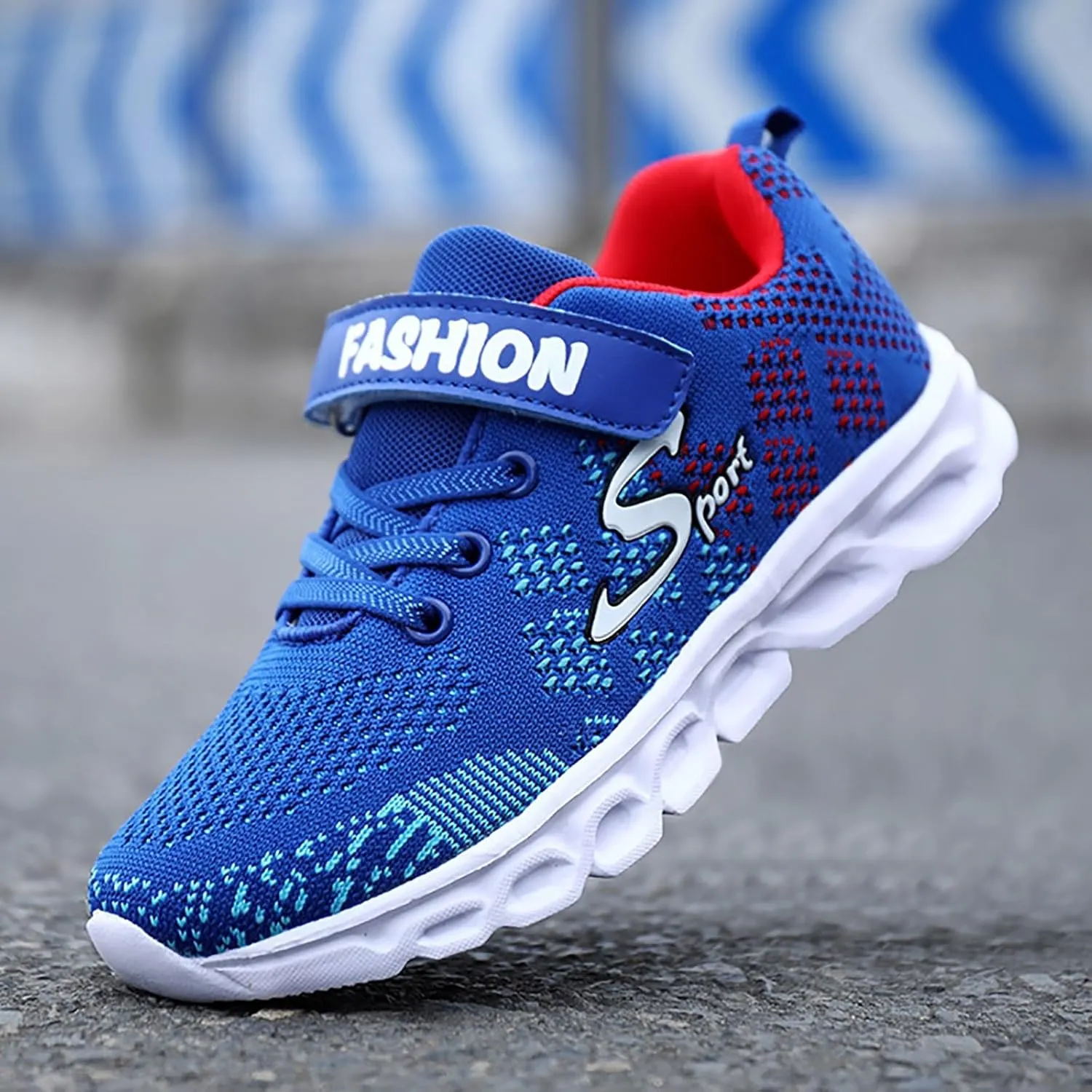 IWIHMIV Kids Tennis Shoes Toddler Slip On Shoes Toddler Boys Breathable Non Slip Sneakers Running Walking Sports Shoes
