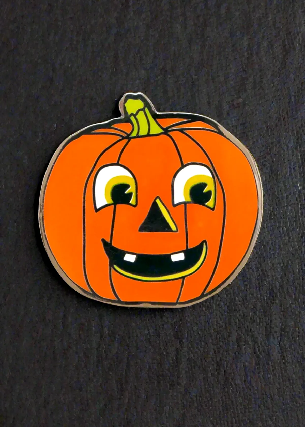 Jack-o-Lantern Pumpkin Enamel Pin