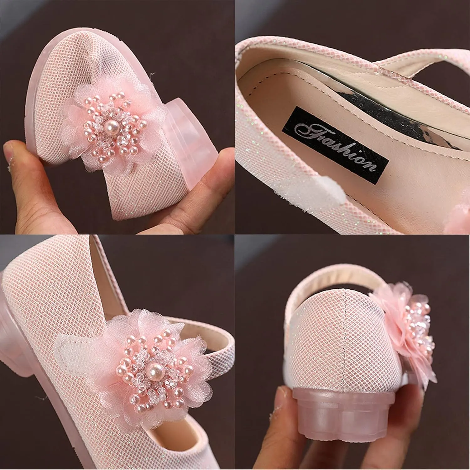 Kids Dress Shoes Girls Mary Jane Shoes Cute Flower Girls Casual Dress Shoes Kids Slip On Slip Shoe Girl Size