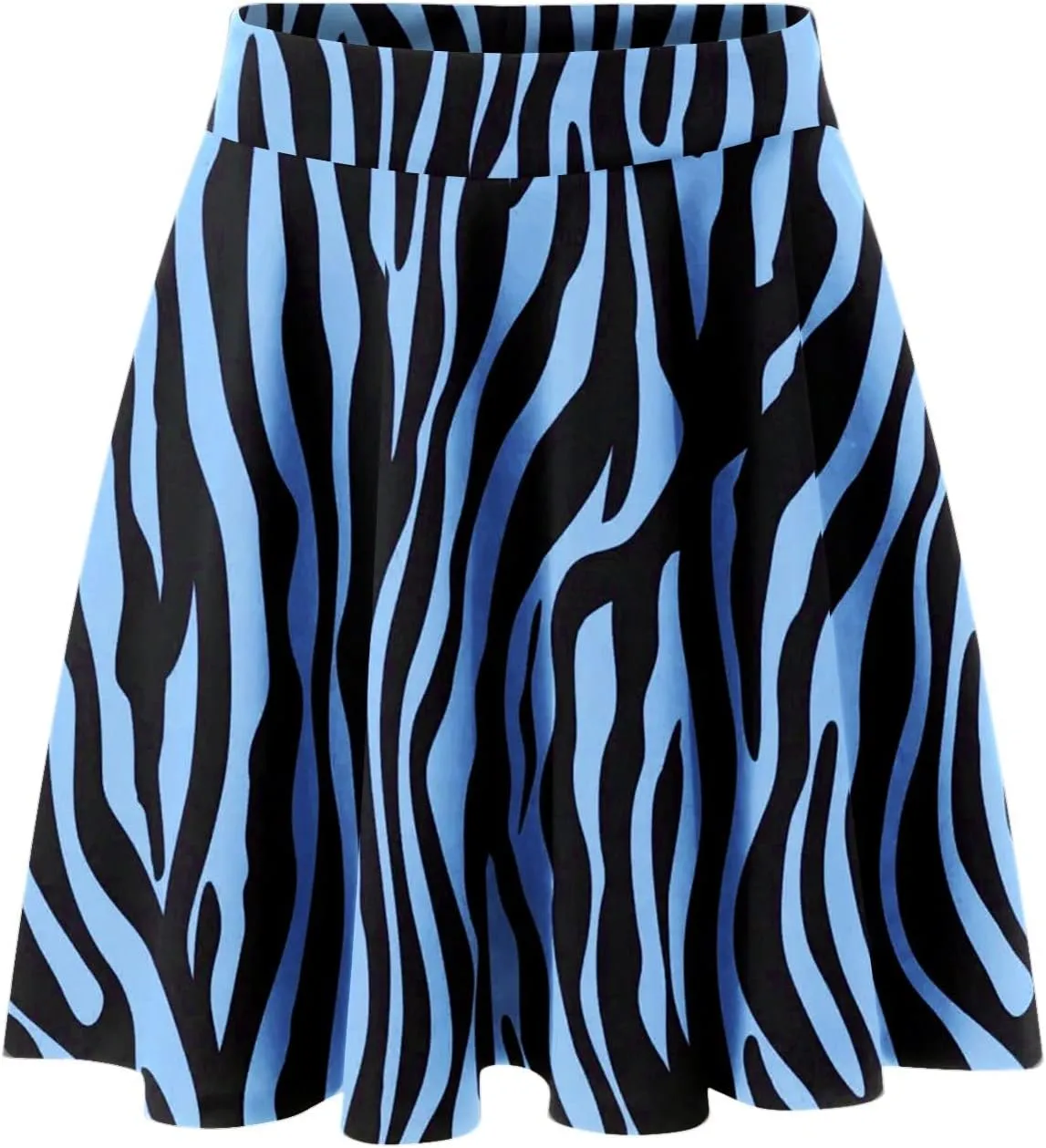 Leopard Print Elastic Waist Skirts for Women Classic Skorts Skirts for Women Daily Summer Elegant Casual Short Mini Skirt