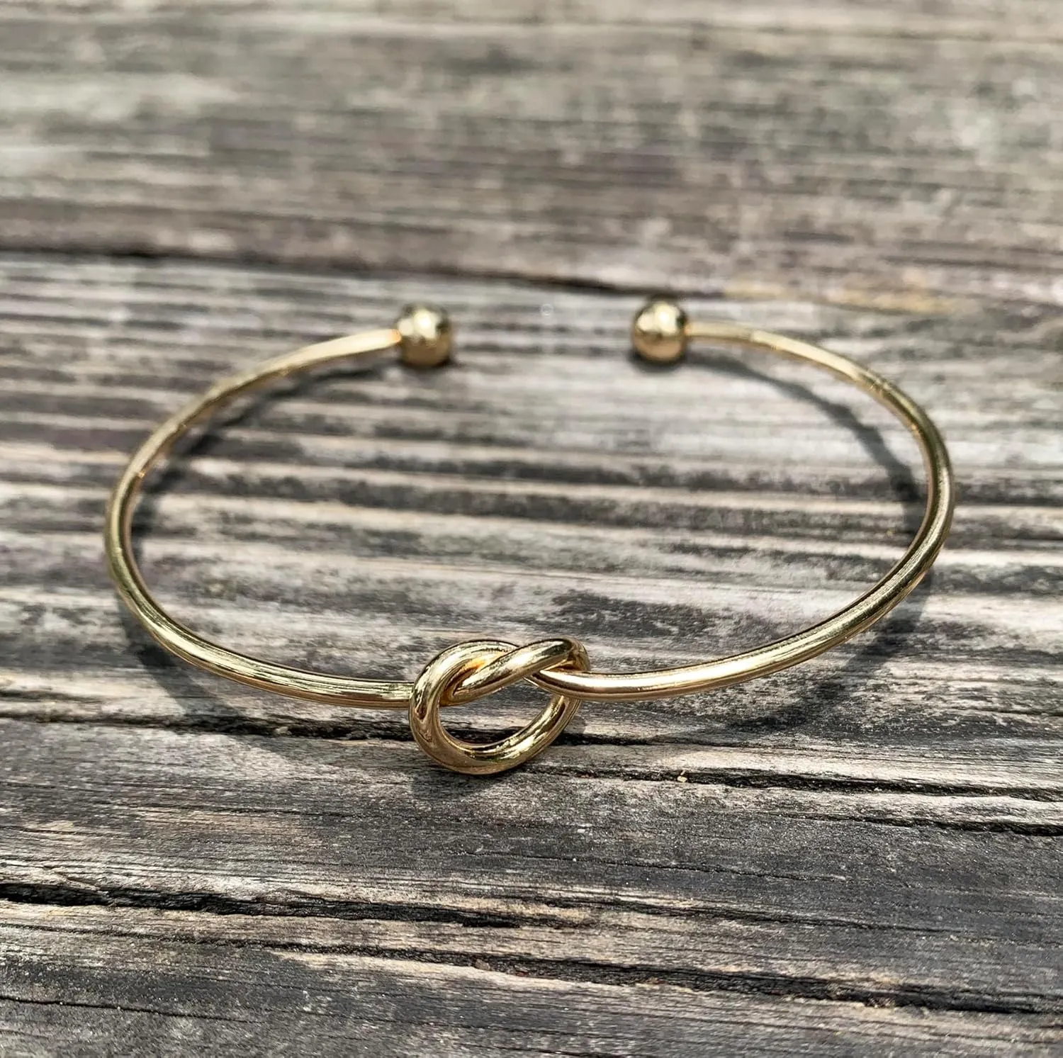 Love Knot Bangle Bracelets Love Tied Knotted Cuff Bracelets Friendship Bridesmaid Jewelry for Women