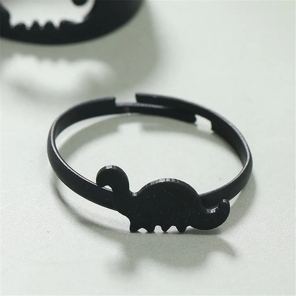 Matching Best Friends BFF Rings for Couple Tiktok Y2k Couple Rings Love Heart Moon Star Planet Rings for Women Men Love Promise Rings Jewelry
