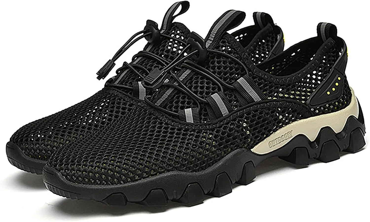 Men's Summer Breathable Mesh Shoes Sports Casual Shoes Men's Hiking Tourism Hiking Soccer Slide Sandals