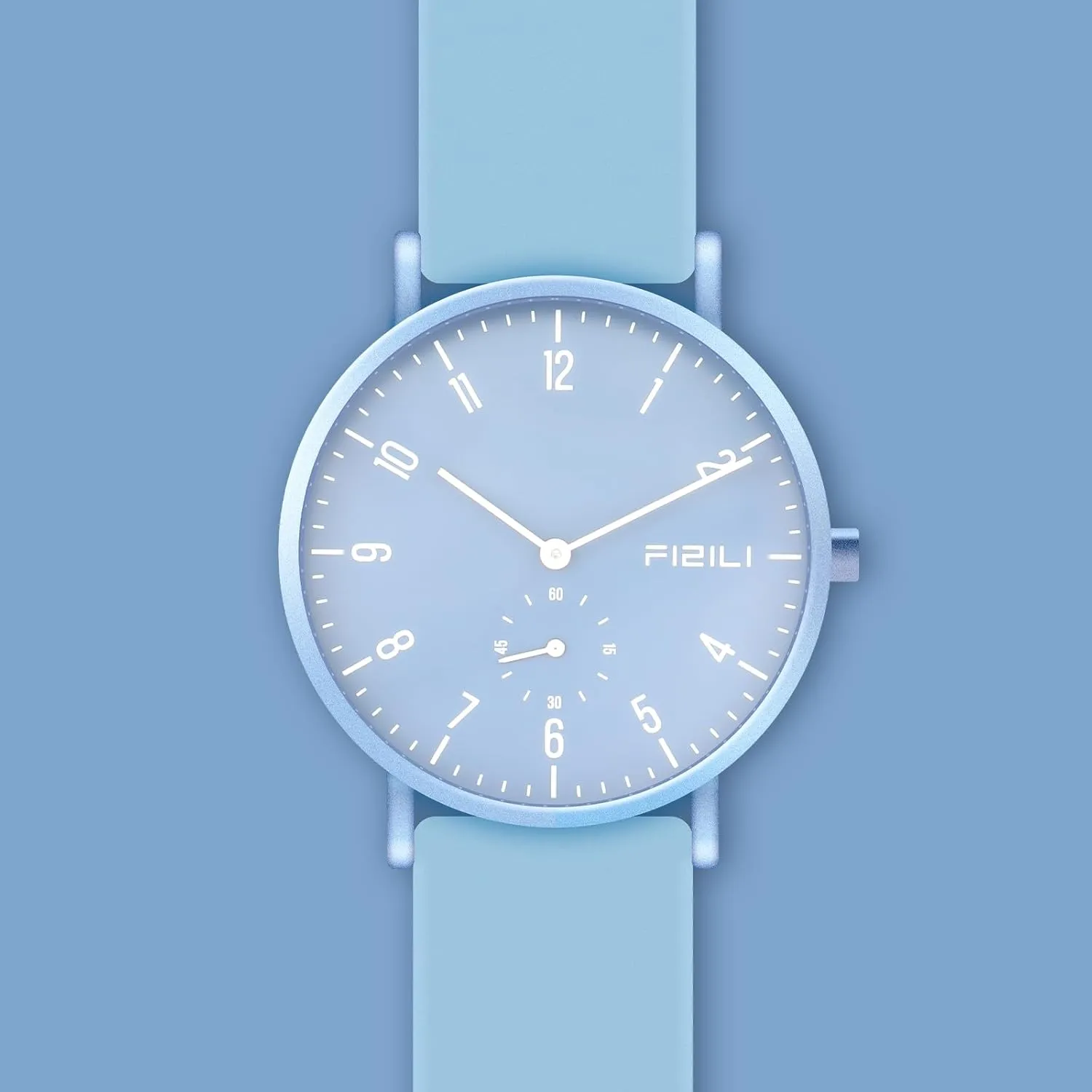 Men's Watch Ultra-Thin Minimalist Waterproof-Fashion Watch for Men or Women with Silicone Band Wrist Watches