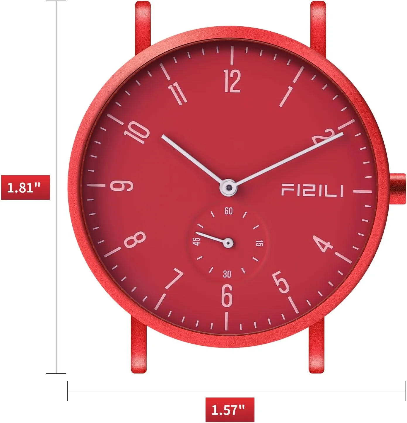 Mens Watches Minimalist Ultra Thin Waterproof Fashion Dressy Wrist Watch for Men Business Casual Luxury Quartz Analog Watch