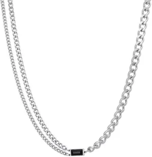 Minimalist Necklace Collar Chain Irregular Y2k Daily Versatile Fashion Jewelry for Women Silver