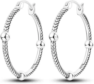 NARMO 925 Sterling Silver Hoop Earrings for Women Hypoallergenic Lightweight Simple Huggie Hoop Earrings Twisted Hoop Earrings Colorful Cubic Zirconia Hoop Earrings Rainbow Hoop Earrings