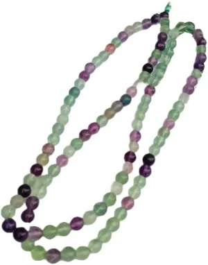 Natural fluorite 8mm 108 Mala Beads, Spiritual, Meditation Beads, Reiki, Japa Mala, Buddhist Prayer Beads, Yoga Bracelet, healing beads LKMALA-RRGU-3135