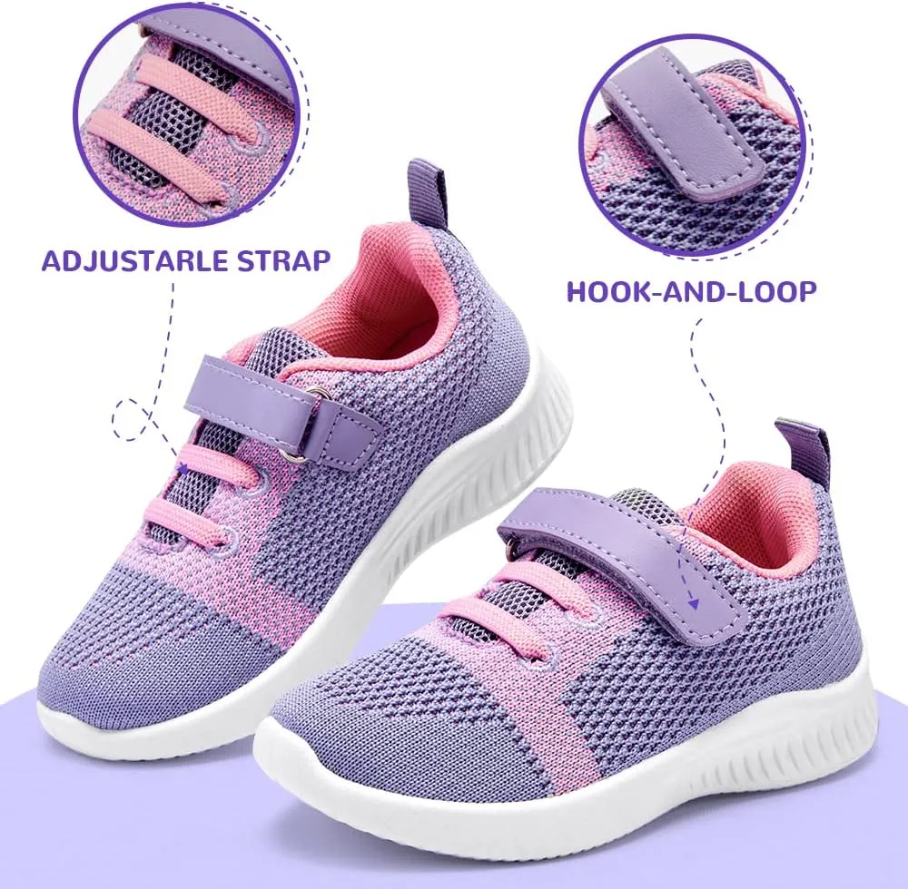 nerteo Toddler/Little Kid Boys Girls Shoes Running/Walking Sports Sneakers