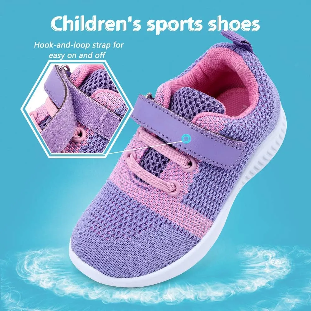 nerteo Toddler/Little Kid Boys Girls Shoes Running/Walking Sports Sneakers