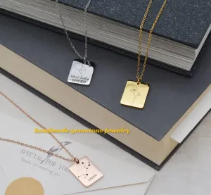 Personalized Name Necklace for Women Custom Photo Necklace Love Necklace Gift for Mom Girlfriend Customized Pendant, Couple Jewelry, Personalized Necklace