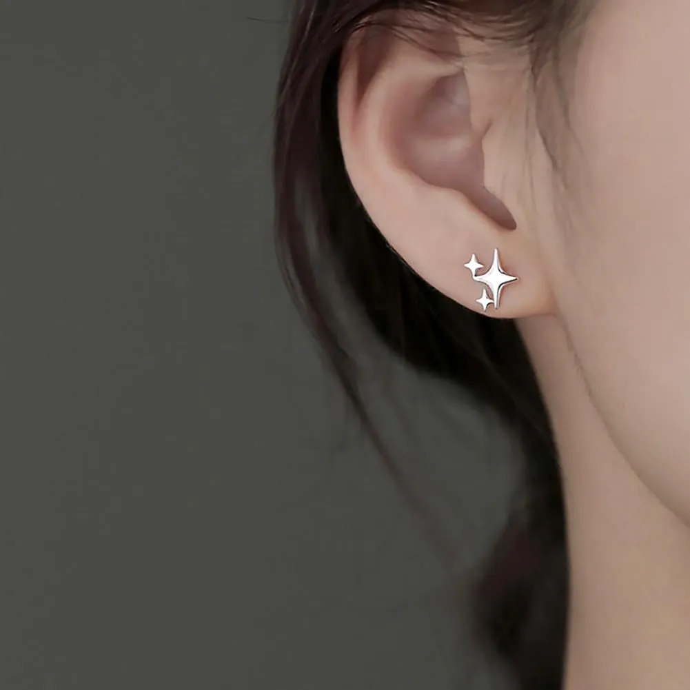   Post Earrings    for Women Teen Trendy Hypoallergenic Small Post Pierced Studs Earrings Jewelry Gifts
