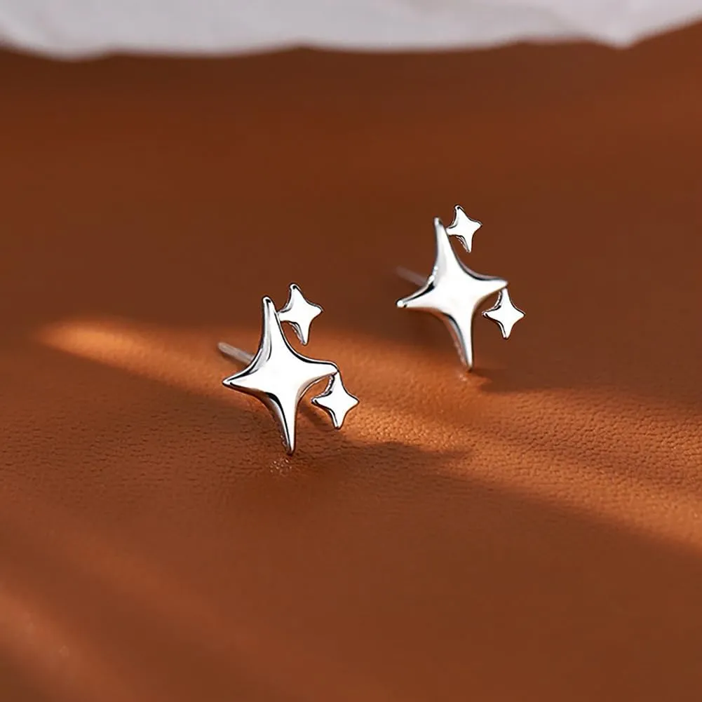   Post Earrings    for Women Teen Trendy Hypoallergenic Small Post Pierced Studs Earrings Jewelry Gifts