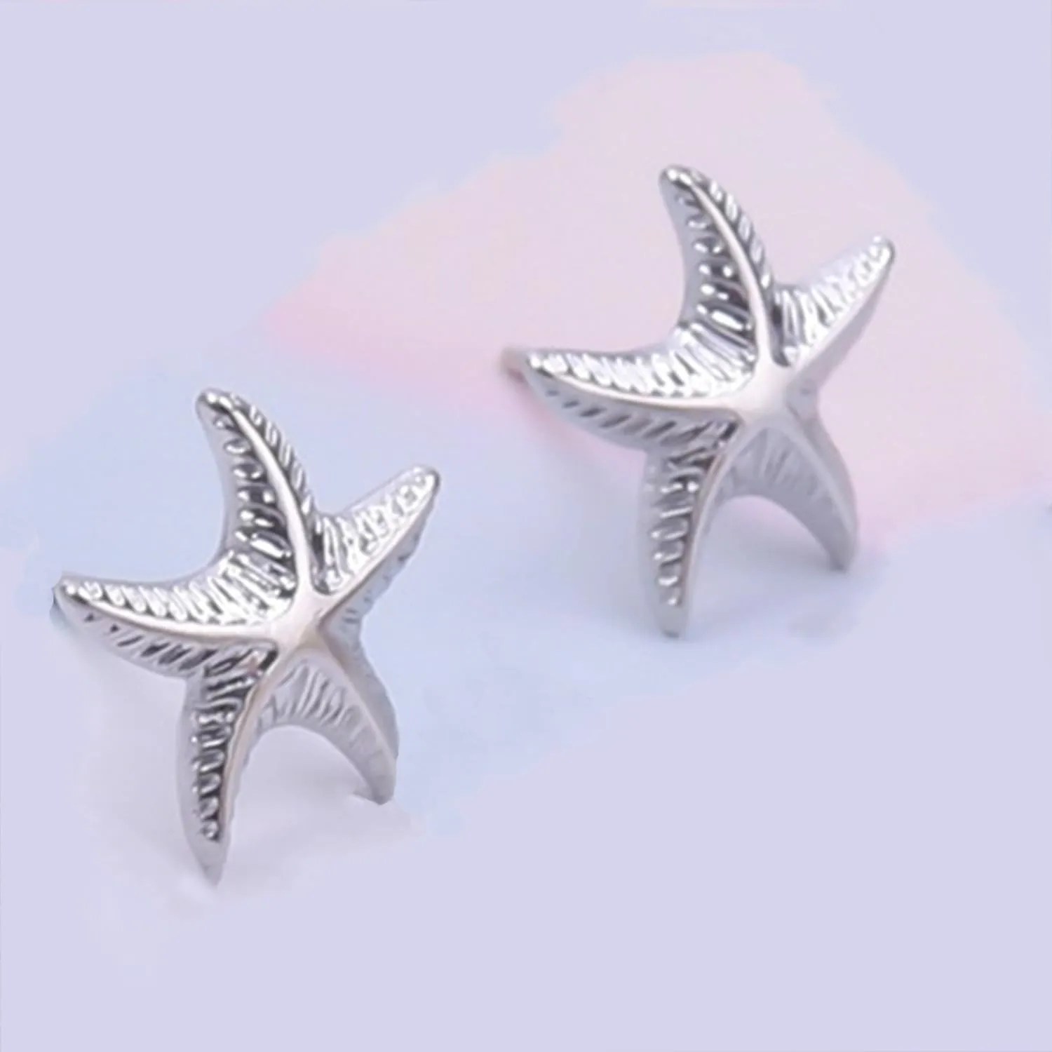 Rnivida Shell Studs Earrings Stainless Steel Ocean Themed Seashell Jewelry Gift for Women