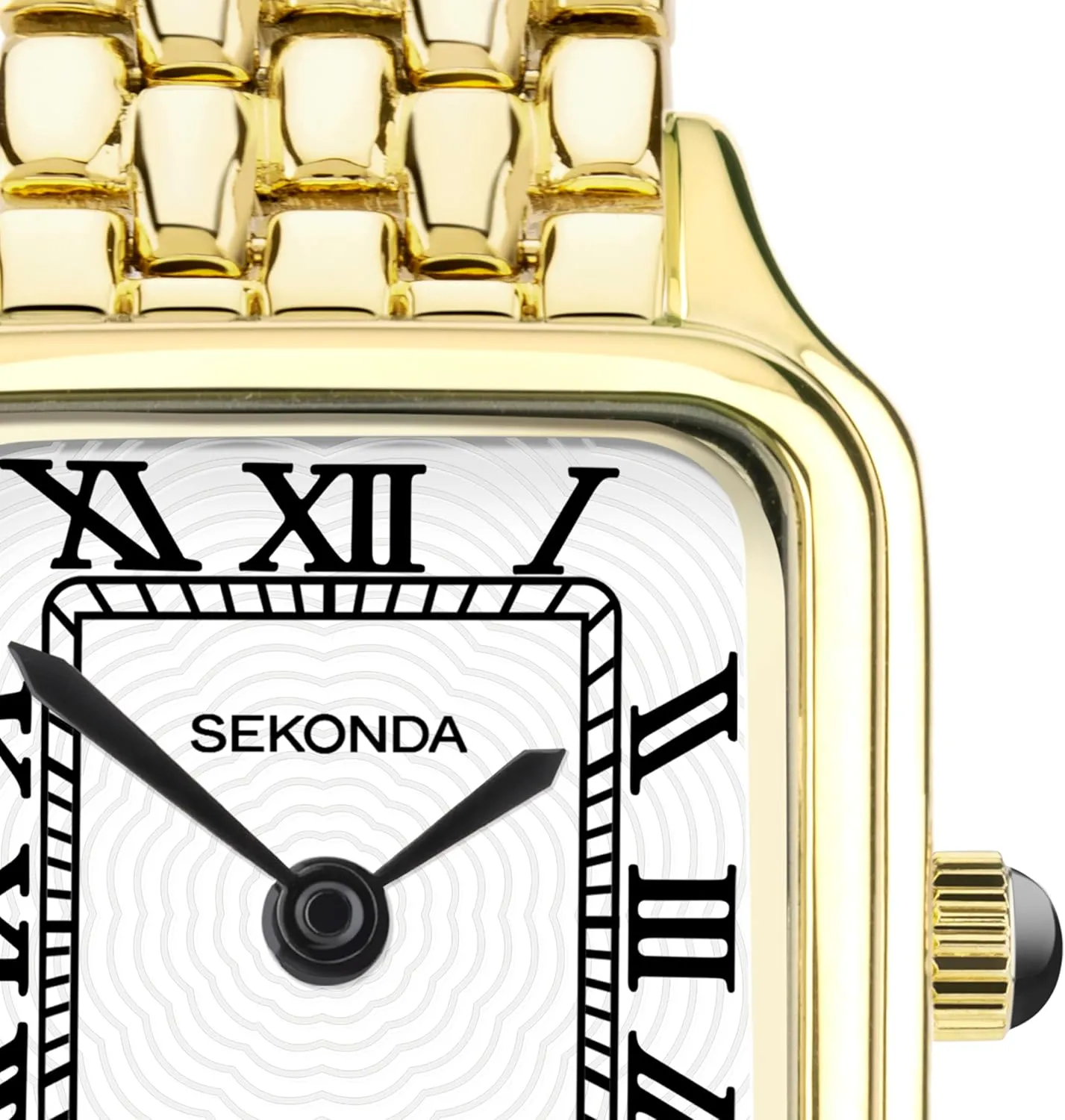 Sekonda Classic Monica Ladies 30mm Quartz Watch in White with Analogue Display, and Alloy Strap