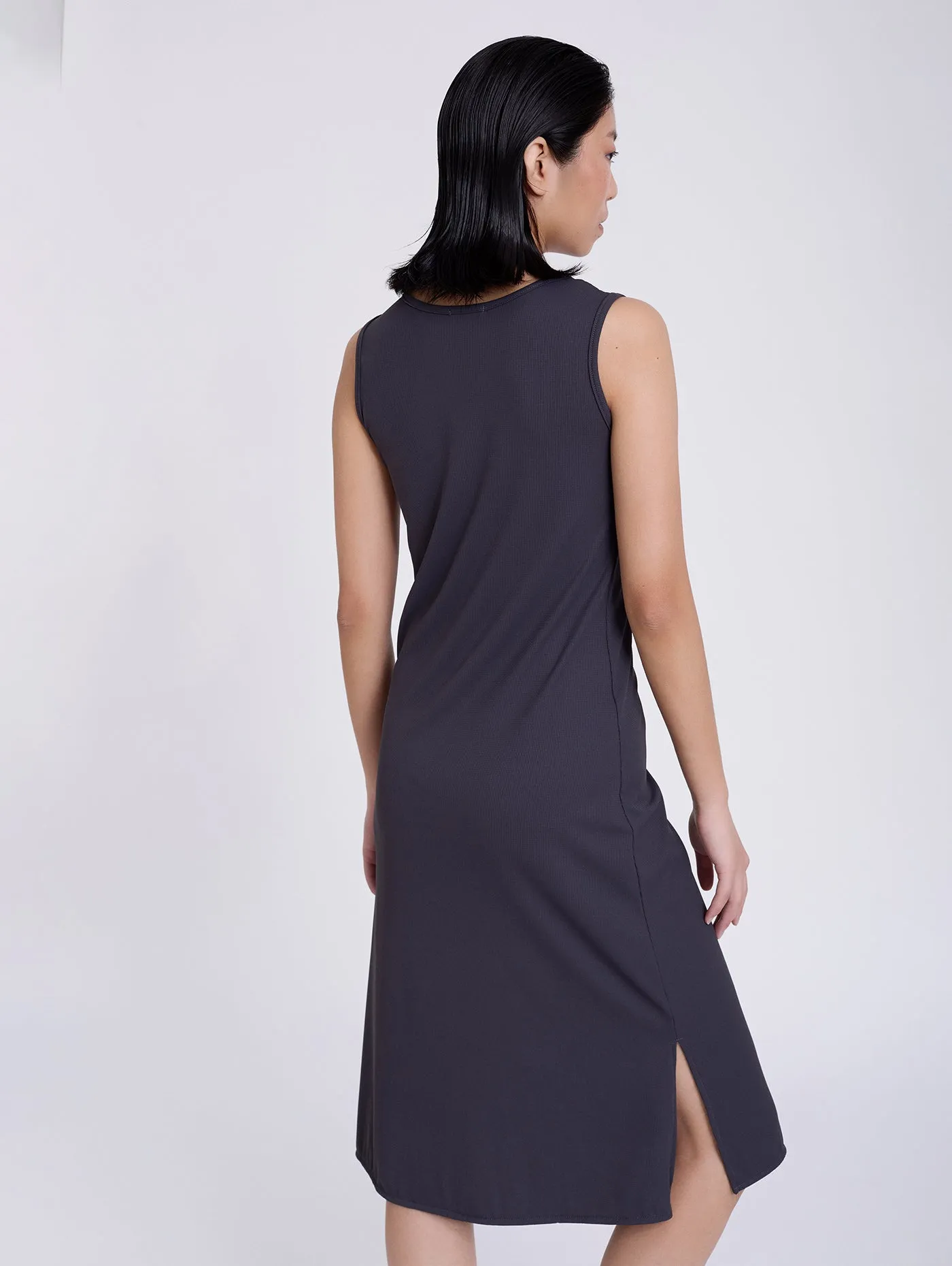 Skatie Textured Knitted Strapless Dress