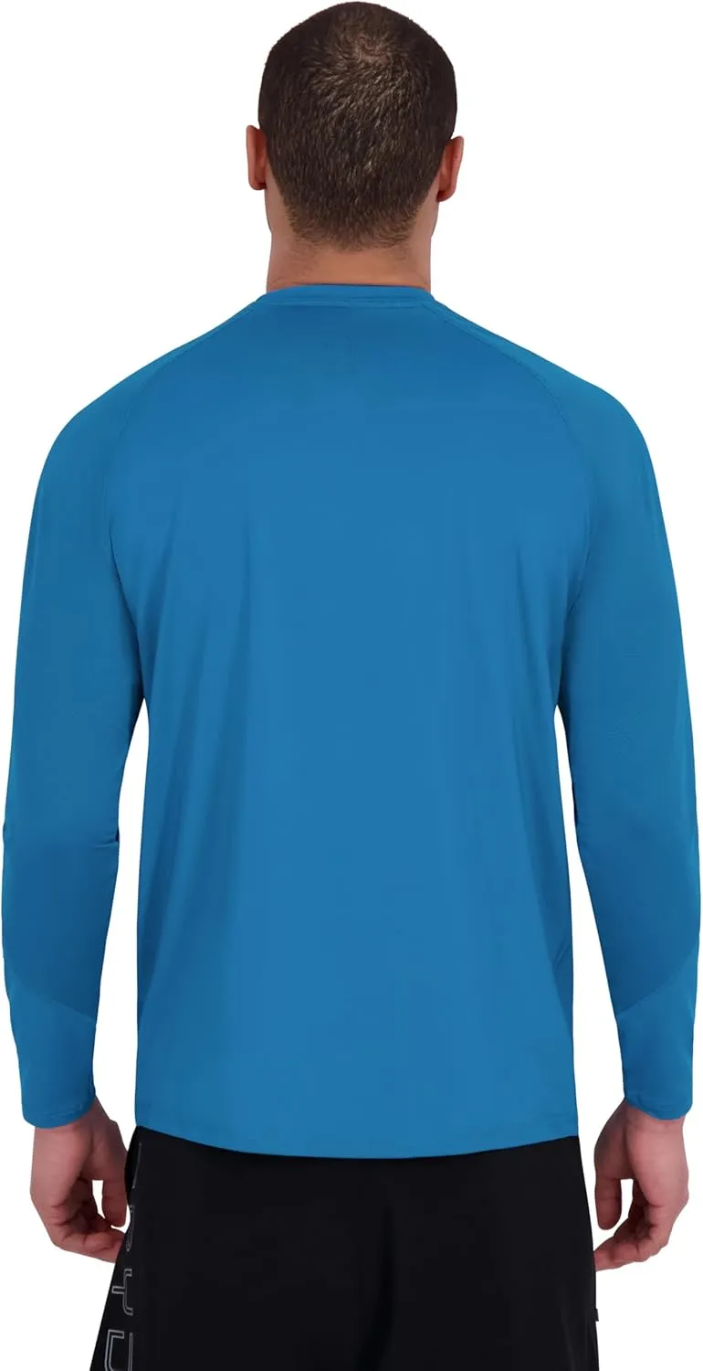 Spyder Men's Long Sleeve Rashguard  UPF , Quick-Dry, Swim Shirt, Surfing, Hiking, Workouts