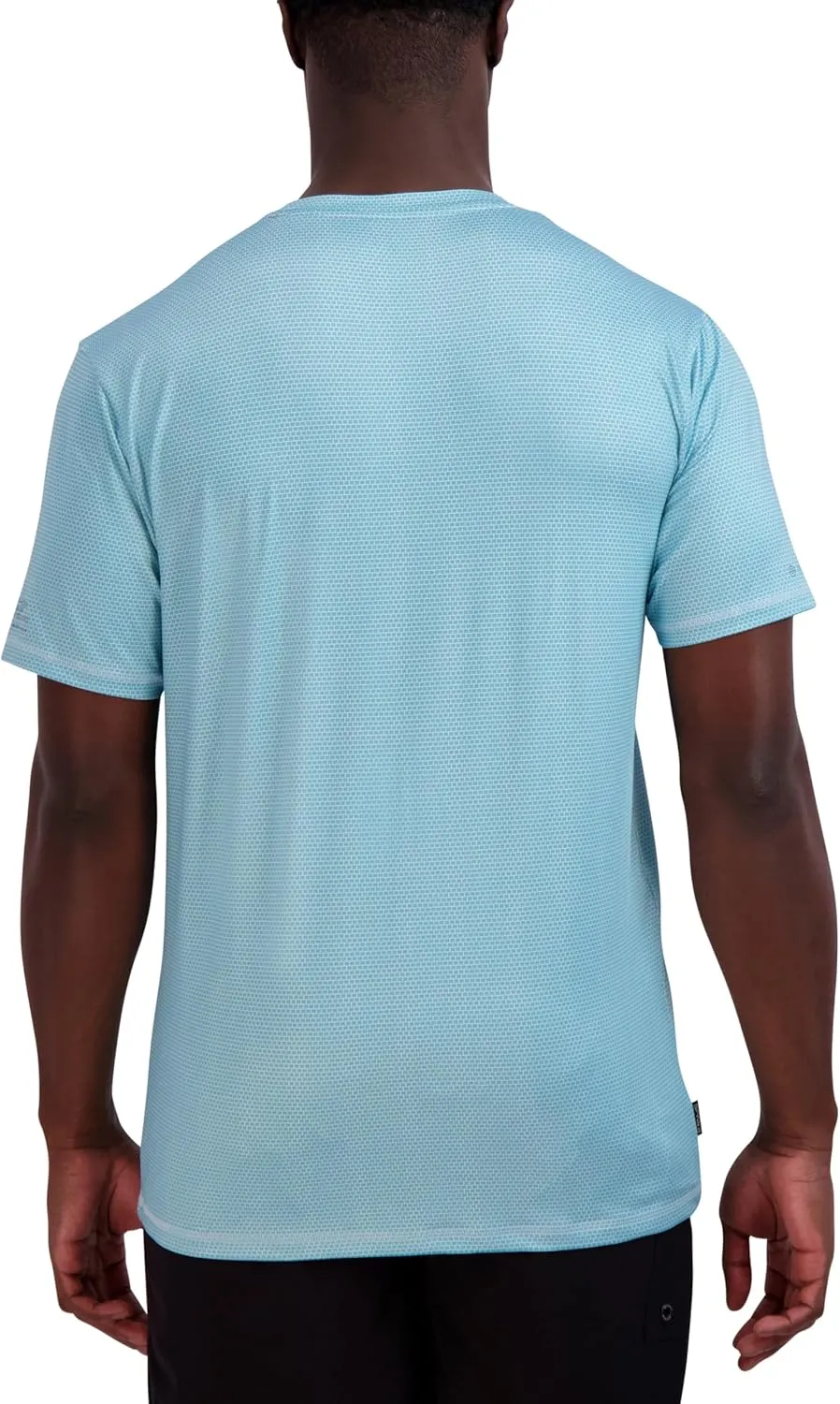 Spyder Men's Short Sleeve Rashguard ?C UPF , Quick-Dry, Swim Shirt, Surfing, Hiking, Workout