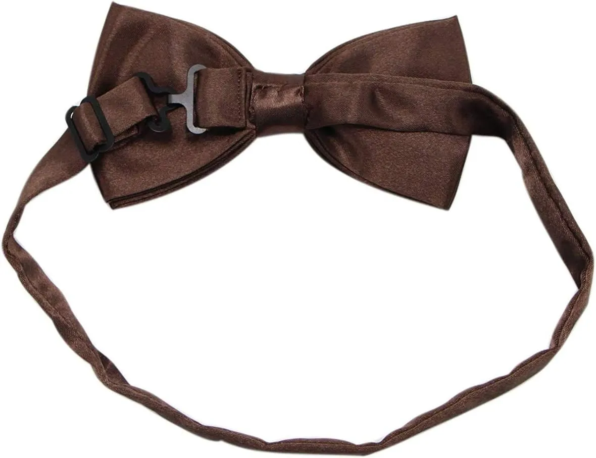 Suspenders For Men,Women Adjustable Suspends Bow Tie Set Solid Color Y Shape with Strong Clips Adjustable Braces