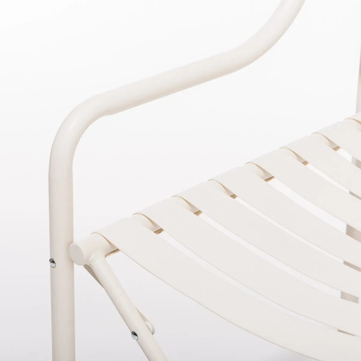 The Sunliner Card Chair - Antique White