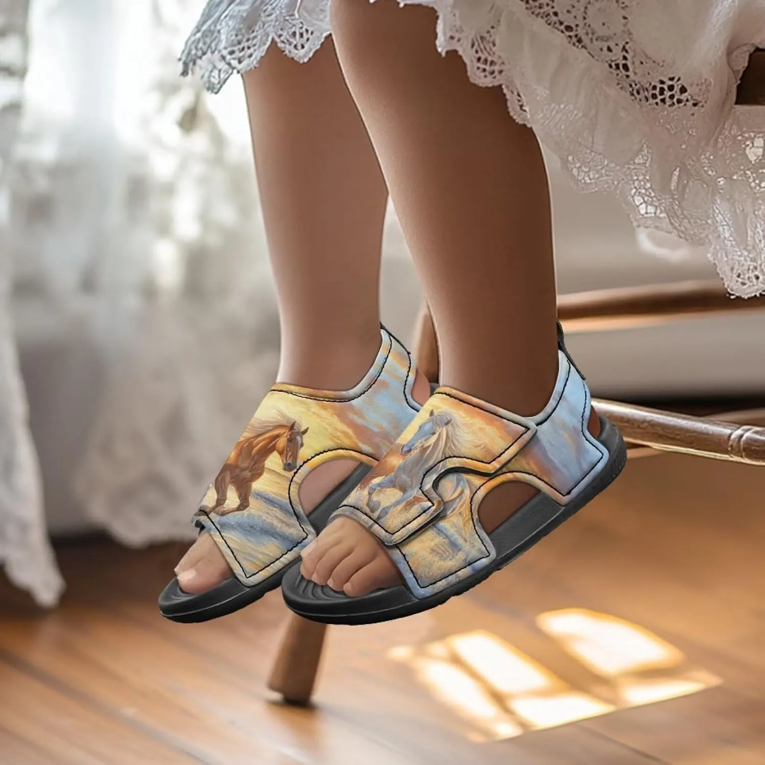 Toddler Boy Sandals Funny Summer Shoes for Kids Comfort Sport Sandals